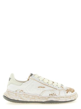 Miharayasuhiro Witte Katoenen Sneakers