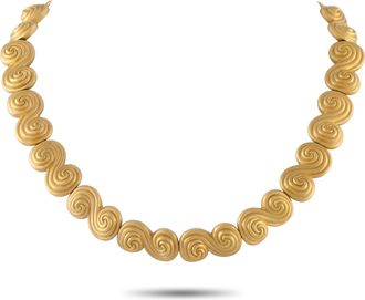 Tiffany & Co. Vintage 18K Yellow Gold Necklace TI20-060526
