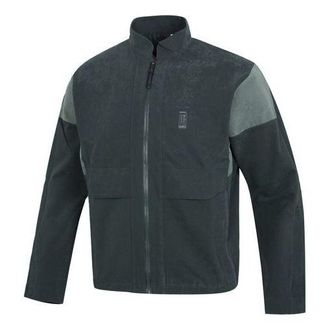 adidas Mens adidas Wj 2.0 Wv Jkt Sports Color Block Casual Stand Collar Jacket Green HM5173