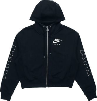 Nike (WMNS) AS W Nike Sportswear Air Hoodie FZ FLC BB Black CJ3043-010