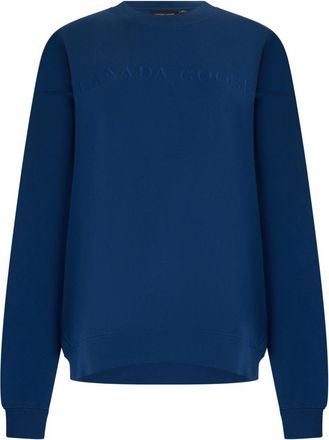 Canada Goose Blue Crew Neck Sweatshirts