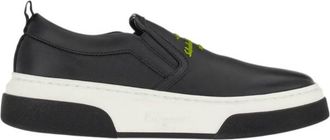 Ferragamo Cassina Slip-On Sneakers, Size 5.5