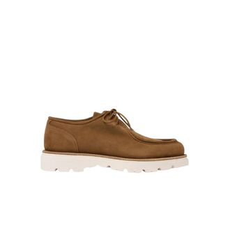 Scarosso Damiano Derby - Heren - Veterschoenen - Bruin - 42 1/2 EU - Leer - Schoenen