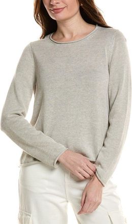 Eileen Fisher Jewel Neck Sweater