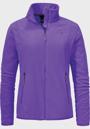 Sch&ouml;ffel Fleecejacke SCH&Ouml;FFEL Fleece Jk Style Ash WMS, Damen, Gr. 46, lila (3805, lila), Oberstoff: 100% Polyester, regular fit, hoch geschlossener Ausschnitt,