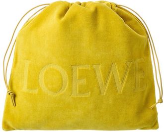 Loewe Medium Drawstring Terry Cloth Pouch