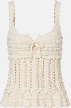 Isabel Marant Neves crochet cotton top