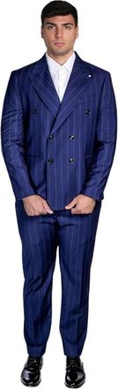 Bharnaba Hombre, Trajes, Azul, Talla: 5XL