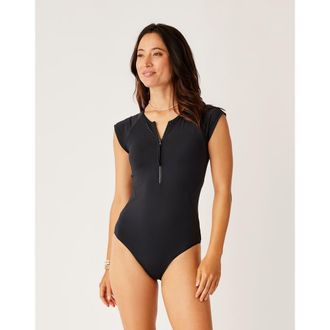 Carve Designs All Day One Piece Tall in Black at Nordstrom, Size Small