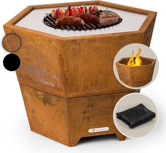 Blumfeldt Blumfeldt Hoguera Hekla 2 En 1 Con Funci&oacute;n Grill De 60 Cm De Di&aacute;metro