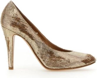 Maison Margiela Pump Court - Dames - Pumps - Geel - 40 EU - Leer - Schoenen