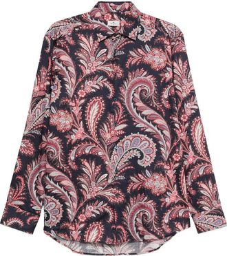 Etro Floral Paisley-print Cotton Shirt