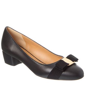 Ferragamo Vara Bow Leather Pump