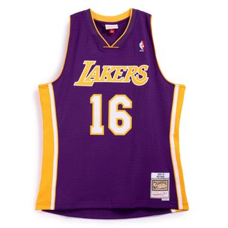Mitchell & Ness NBA Swingman Los Angeles Lakers 09/10 Basketball Jersey Pau Gasol JY8637-LALPURP