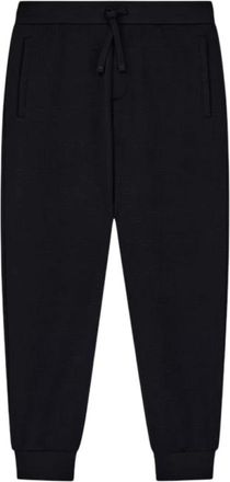 A|X Armani Exchange Pantaloni Regular Fit in Jersey Jacquard Elasticizzato - - Trousers - Uomo - Nero - L