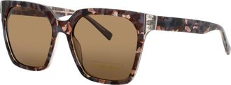 Elton John Sunglasses Brown