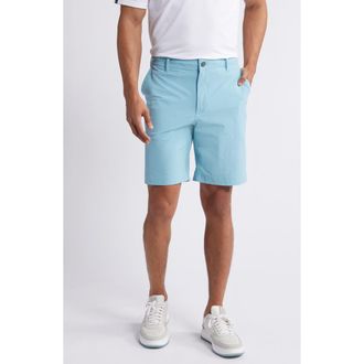 Faherty Belt Loop All Day 9-Inch Shorts in Turquoise Sky at Nordstrom Rack, Size 28