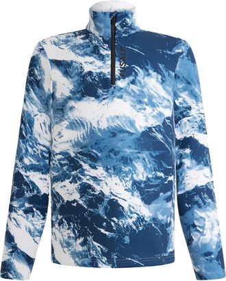 Fusalp Top da sci Timothy con zip - Blu