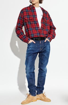 Dsquared2 T-shirt With Logo, Mens, White