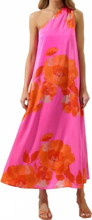 Sugarlips Glena Floral Maxi Dress In Pink