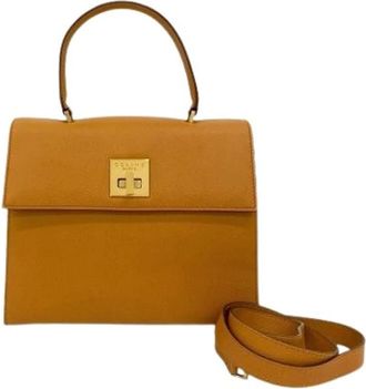 Celine Pre-owned Handbags, female, Brown, Size: ONE SIZE Pre-owned Vintage Shoulder Bag