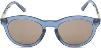Gucci Occhiali da sole tondi - Blu