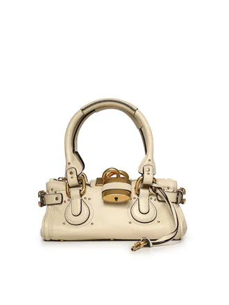 Chlo&eacute; Small Paddington Bag In Grained Leather