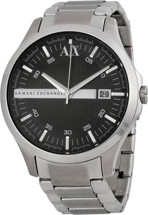 A|X Armani Exchange Black Dial Stainless Steel Mens Watch AX2103