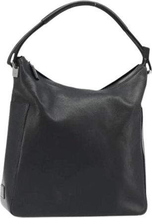 Gucci Pre-owned Vintage Shoulder Bag - Dames - Vintage Schoudertas - Zwart - ONE Size - Leer - Vintage