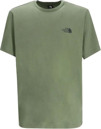 The North Face T-shirt con stampa - Verde