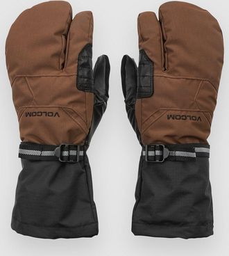 Volcom V.Snow Trigger F&auml;ustlinge braun