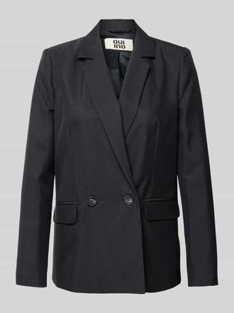 Oui Blazer mit Reverskragen in BLACK, Gr&ouml;&szlig;e 44