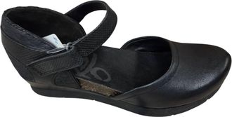 OTBT Womens Companion Mary Jane Wedge Shoes In Black