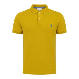 U.S.Polo Association King Polo M/M - male - U.S. Polo Assn. - Polo Shirts - Yellow - 2XL - Tops