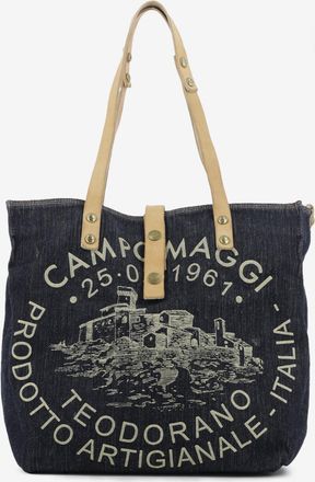 Campomaggi Shopper Genziana Teodorano blu