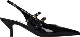 Celine Judy Damess Sandalen Lakleer Zwart