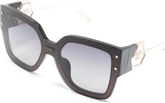 Philipp Plein Spp 041 0Z42 Zonnebrillen - Dames - Zonnebrillen - Zwart - ONE Size - Accessoires