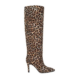 Via Roma 15 Heeled Boots, female, Brown, 8 UK, Leopard Animalier Print Fashion Trainers