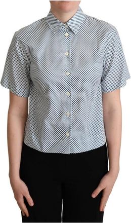 Dolce & Gabbana Shirts - Dames - Overhemden - Veelkleurig - M - Katoen - Overhemden