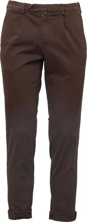 BRIGLIA 1949 Uomo, Pantaloni, Marrone, S, new