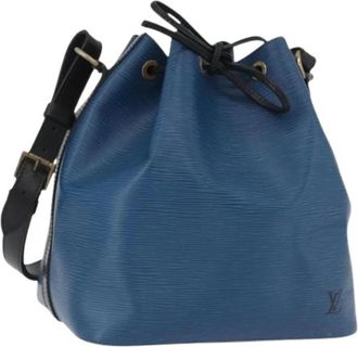 Louis Vuitton Pre-owned Bucket Bags, female, Blue, Size: ONE SIZE Pre-owned Vintage Bucket Bag