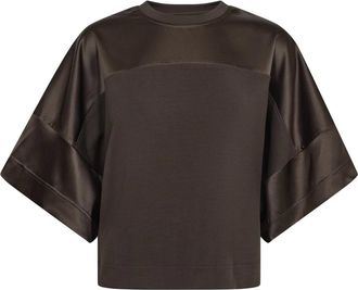 Mos Mosh MOS Mosh, Dames, Sweatshirts & Hoodies, Bruin, Maat: L