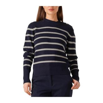 Janice Donovan Trui - Dames - Ronde hals truien - Blauw - XS - Truien & Vesten