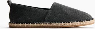 H&M Canvas Espadrilles in Black at Nordstrom, Size 11.5