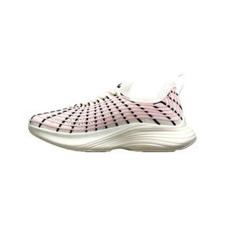 Athletic Propulsion Labs Womens Techloom Zipline Shoes In Ivory/bleached Pink/black
