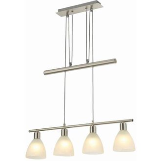 Lampenwelt.com Lampenwelt - Ceiling Lightdimmable Simeon made of Glass for Living Room & Dining Room