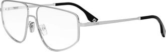 Fendi Demo Pilot Unisex Eyeglasses FE50088U 016 58
