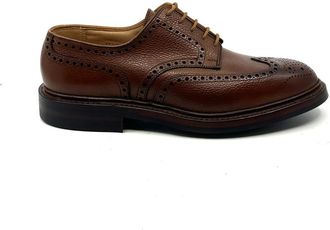 Crockett & Jones Pembroke Derby - Heren - Veterschoenen - Bruin - 40 1/2 EU - Leer - Schoenen