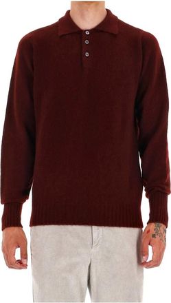 Drumohr Hombre, Camisetas, Rojo, Talla: 2XL