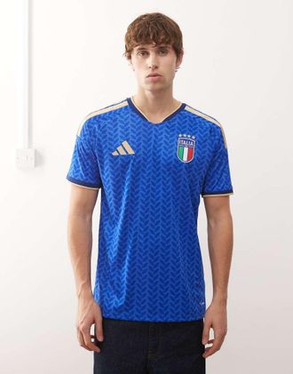 adidas adidas Football - Italy 25 Home - Maglia blu